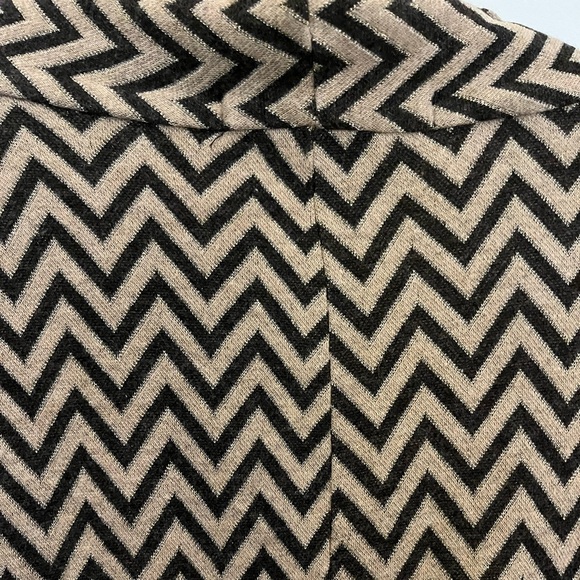 EUC Olivia Harper for Lee Lee’s Valise chevron sweater set in brown/tan/gold, 2X - Picture 9 of 12